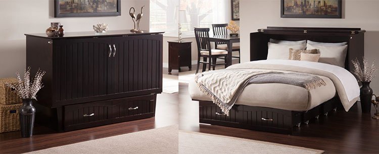 Atlantic Nantucket Murphy Cabinet Bed Review Cabinet Murphy Beds