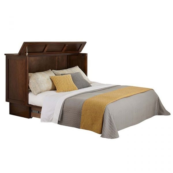 Arason Bridgeport Cabinet Bed With Bedding