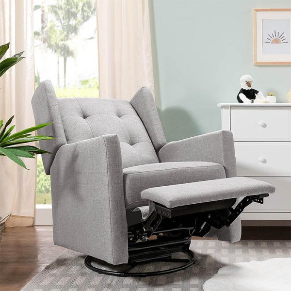 Davinci Maddox Recliner and Swivel Glider Position